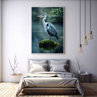Thumbnail for Heron Painting