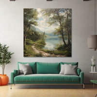Thumbnail for Oil Scenery Painting