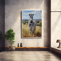 Thumbnail for Zebra Oil Painting
