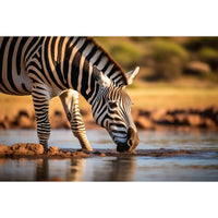 Thumbnail for Zebra Print Canvas
