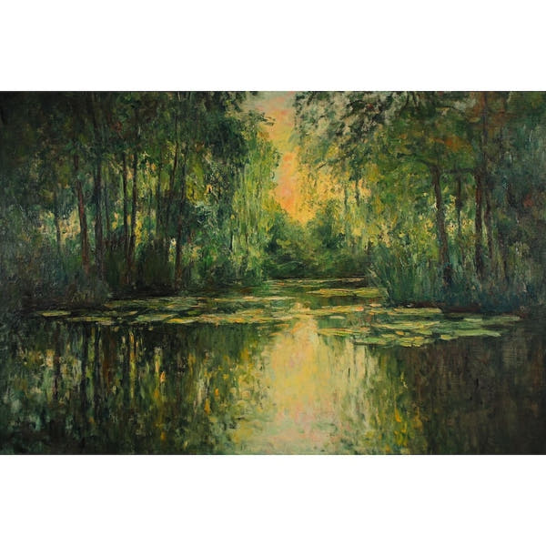 Impressionist Garden Canvas
