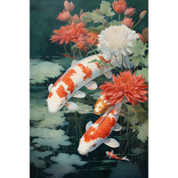 Thumbnail for Acrylic Canvas of Koi Fish