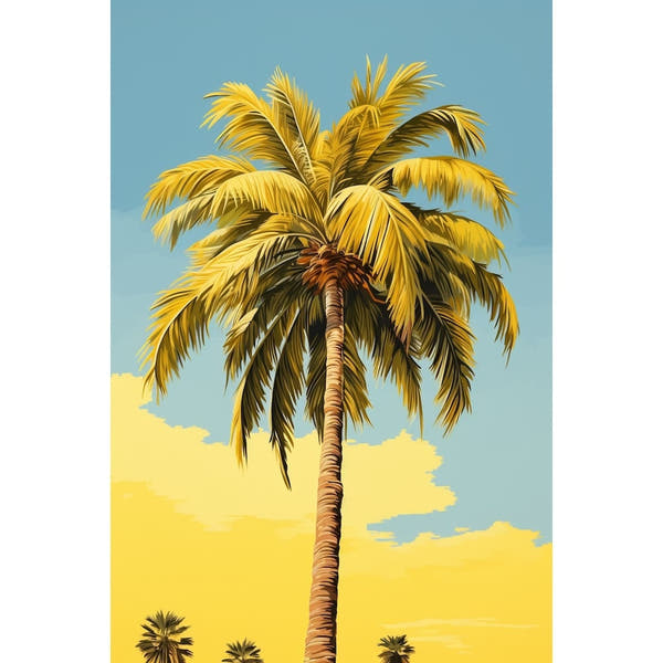 Palm Tree canvas on Wall