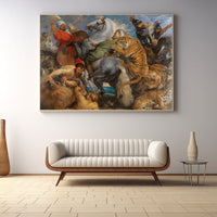 Thumbnail for The Tiger Hunt Painting