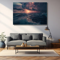 Thumbnail for Storm in the Sea Painting
