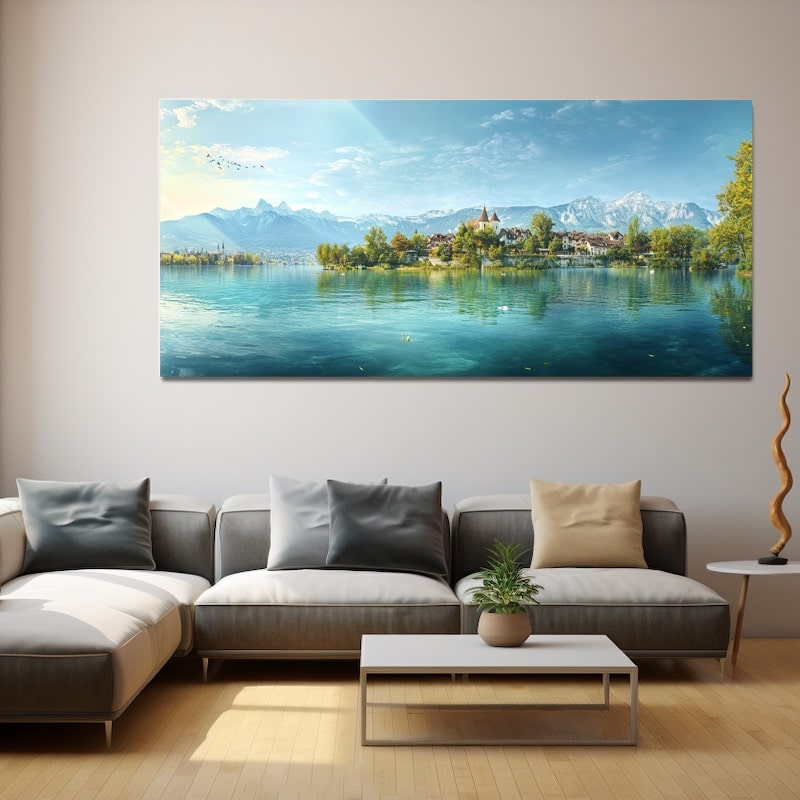 Lake Canvas Painting