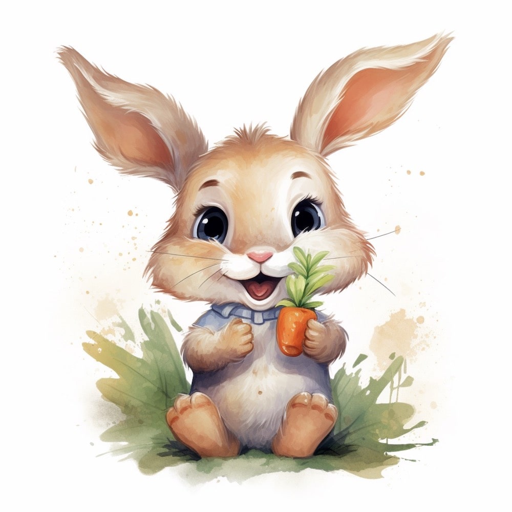 Bunny Rabbit Painting