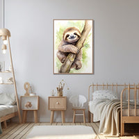 Thumbnail for Cute Sloth Painting