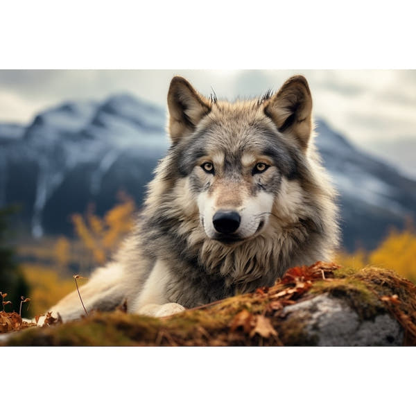 Wolf Painting Picture