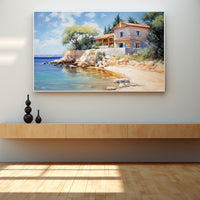 Thumbnail for House by the Sea Painting