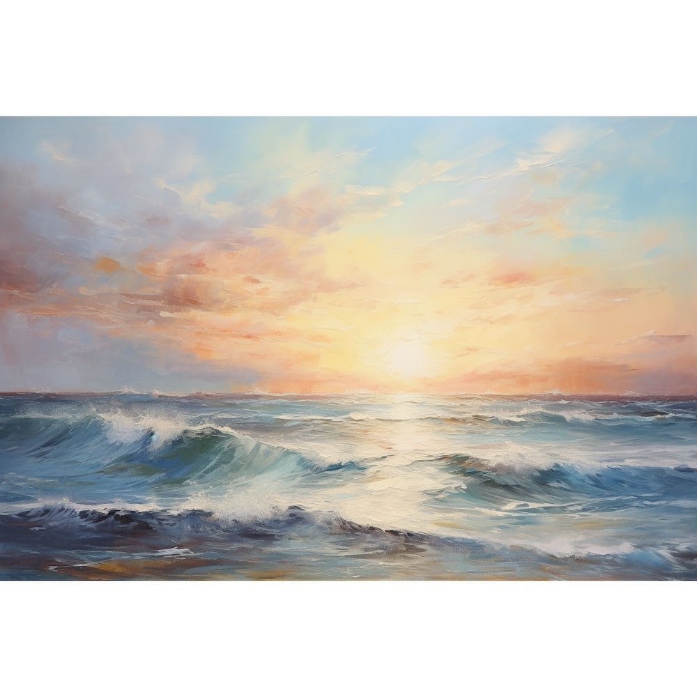 Ocean Impressionist Canvas