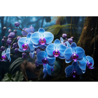 Thumbnail for Blue Orchid Flower Canvas