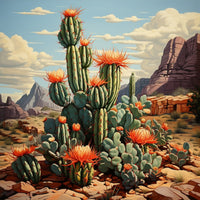 Thumbnail for Modern Cactus canvas