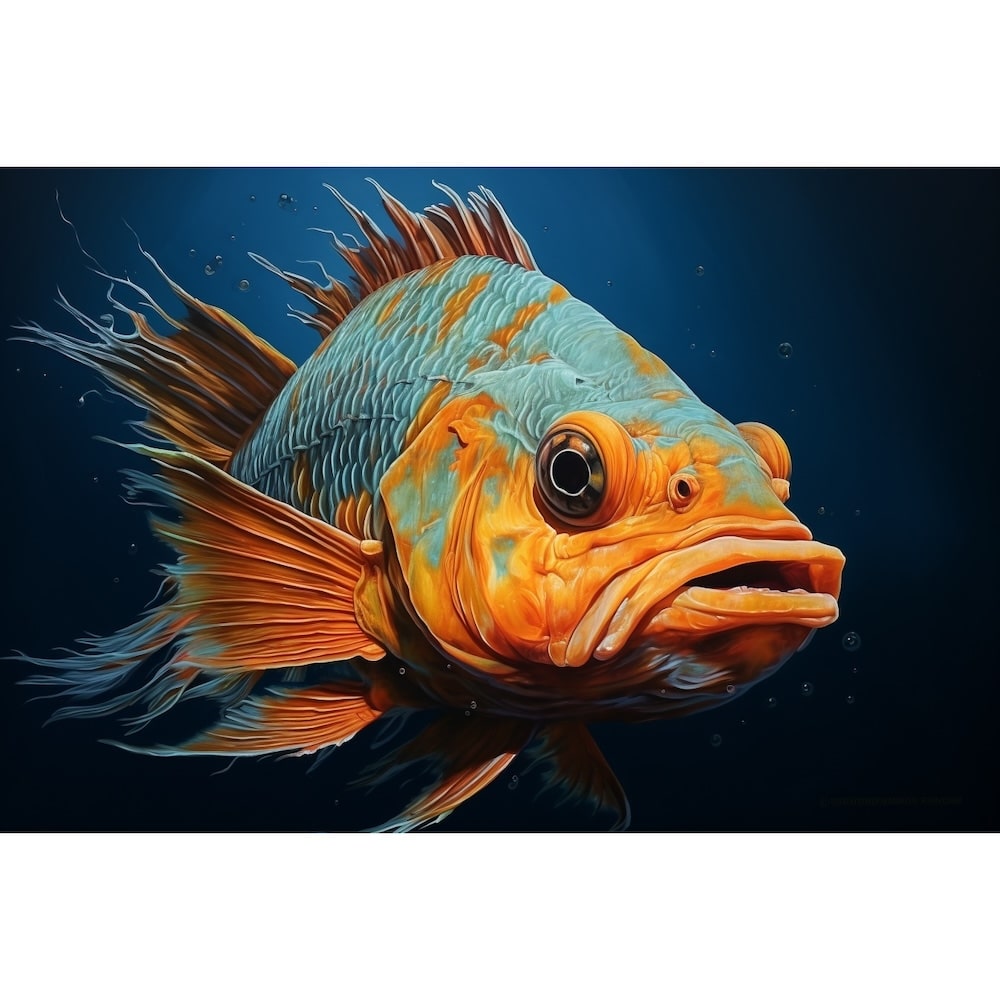 Fish Canvas Modern Art