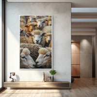 Thumbnail for Sheep Print on Canvas