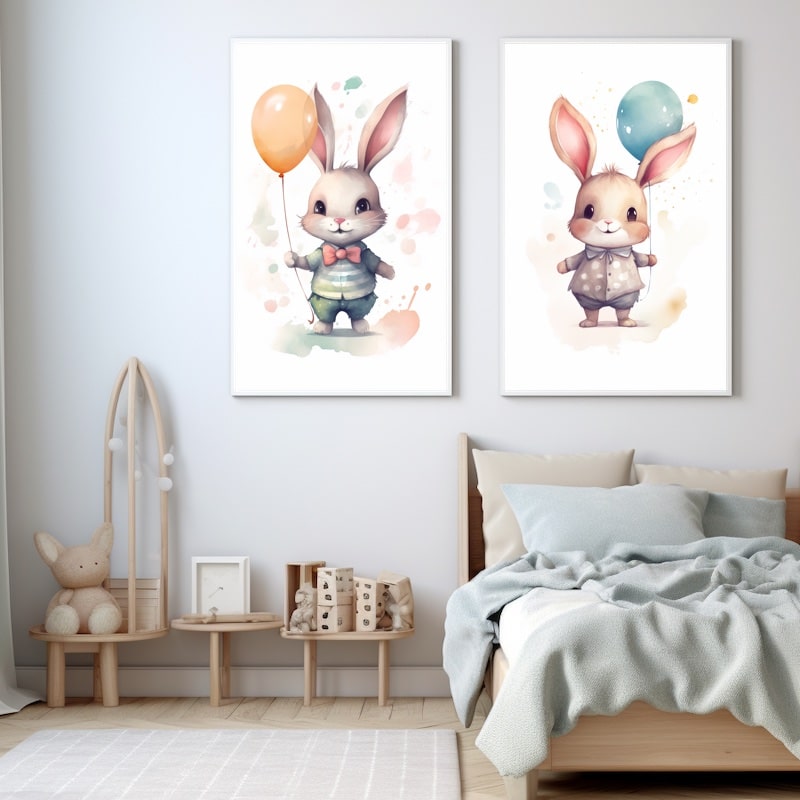 Bunny on Canvas