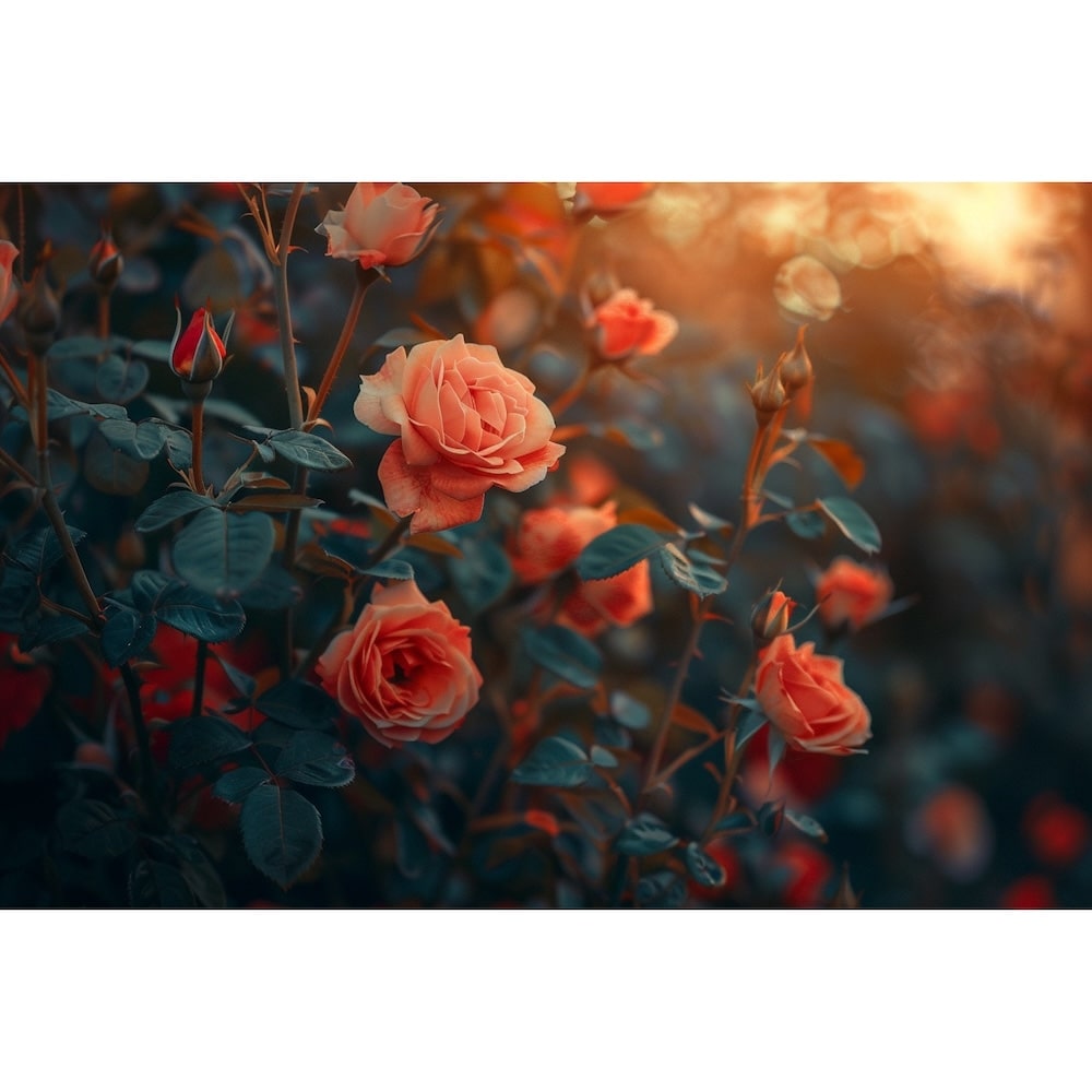 Flower Wall Painting