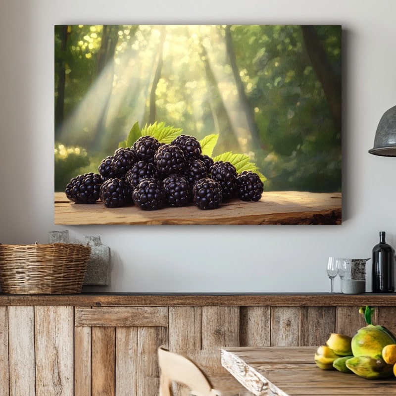 Blackberries Painting