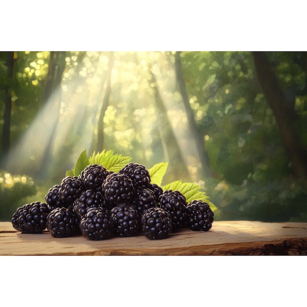 Blackberries Canvas