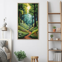 Thumbnail for Forest Path Canvas