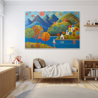 Thumbnail for Scenery Painting on Canvas
