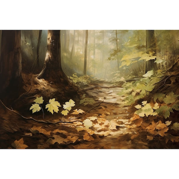 Leaf Painting Wall Art