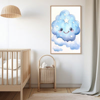 Thumbnail for Cloudy Night Sky Painting