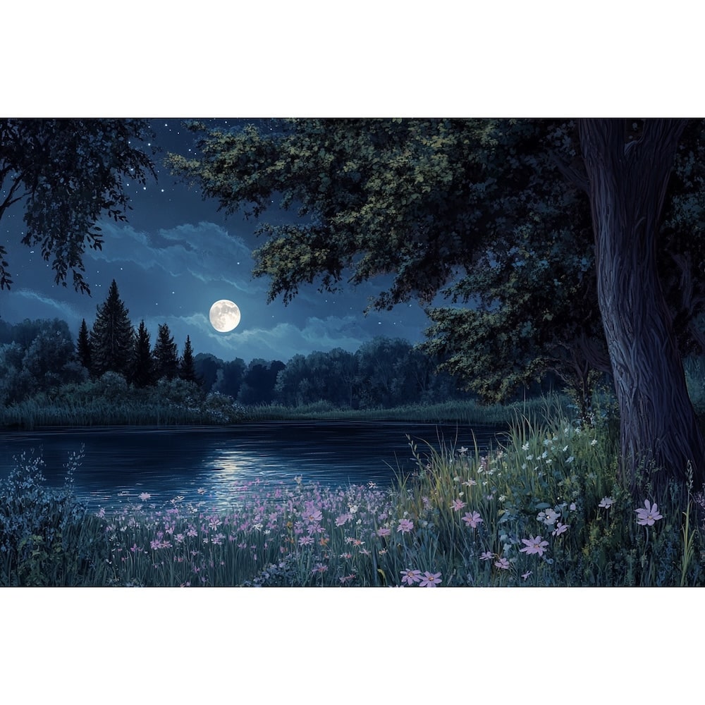 Night Time Acrylic Canvas
