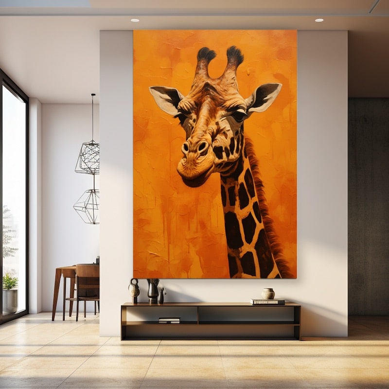 Original Giraffe Painting