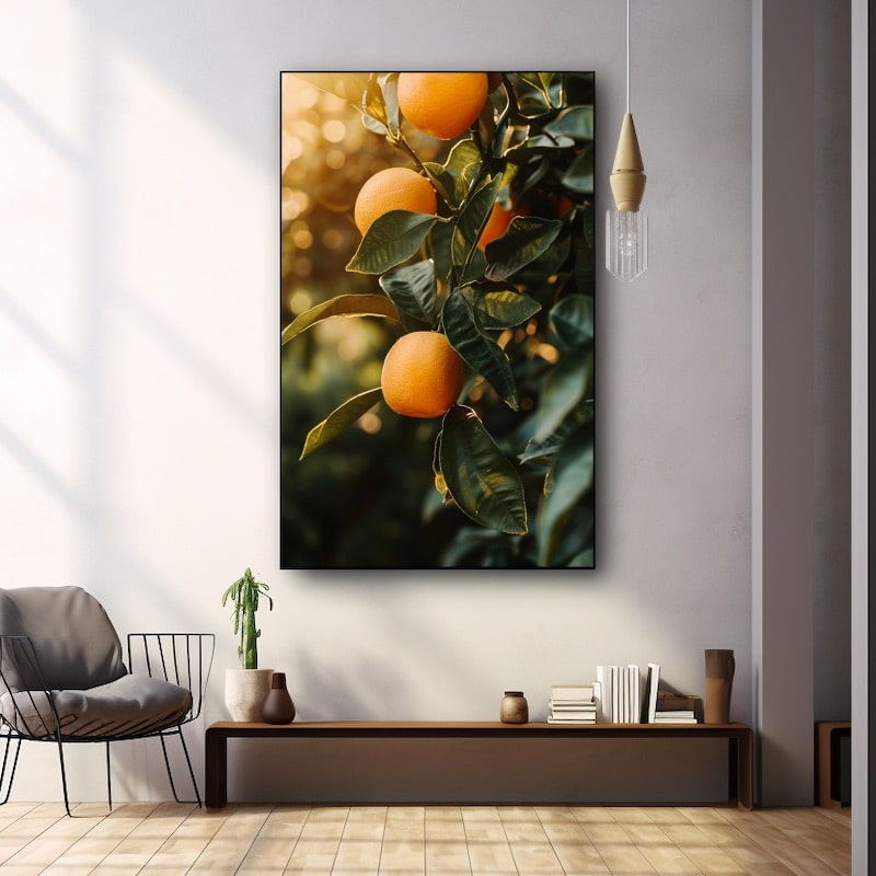 Tree Plantation Painting