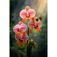Thumbnail for Orchid Print on Painting