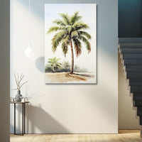 Thumbnail for Watercolor Palm Tree Painting