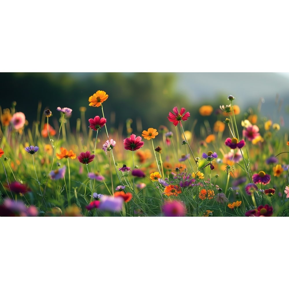 Large Flower Painting Print