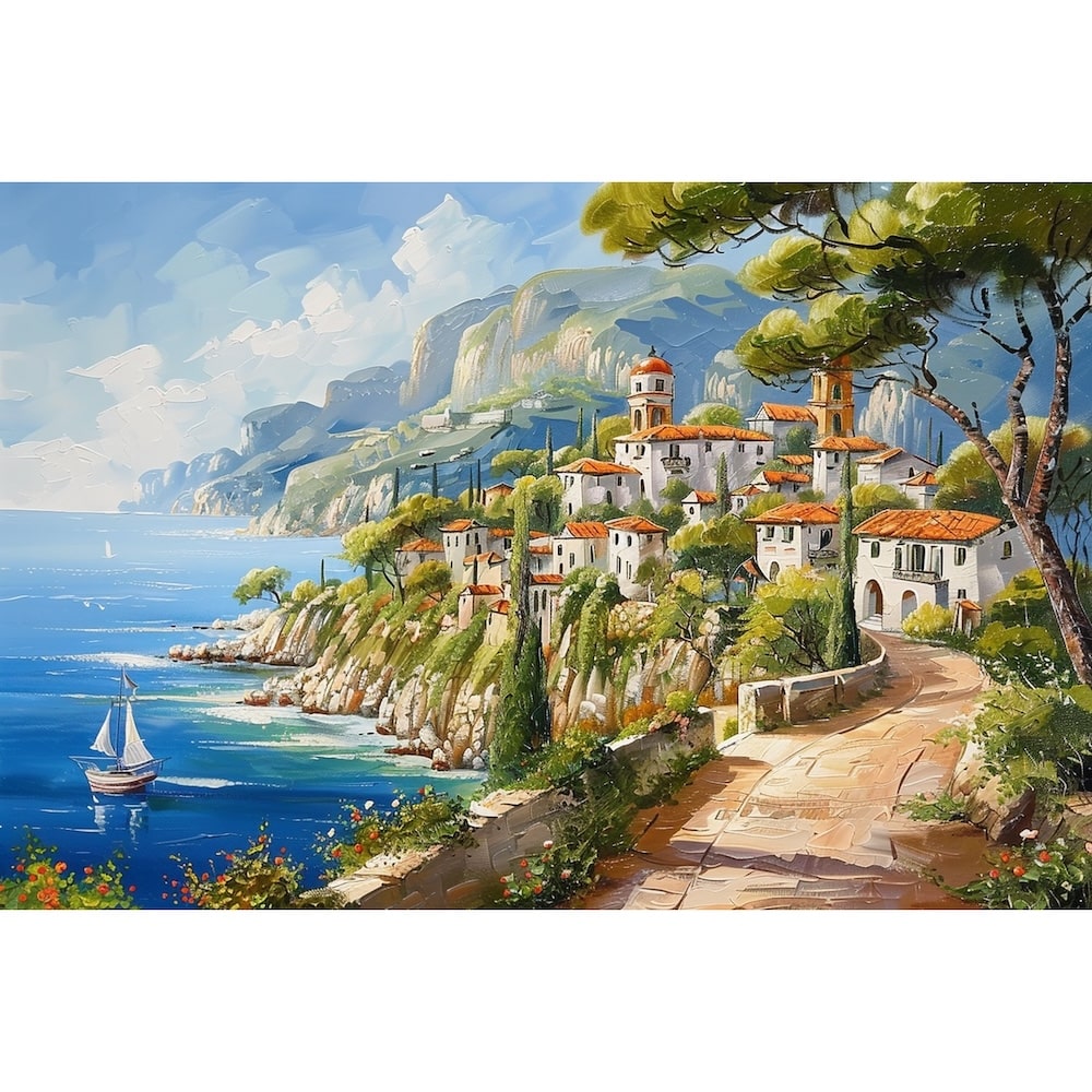 Tuscany Italy Landscape Canvas