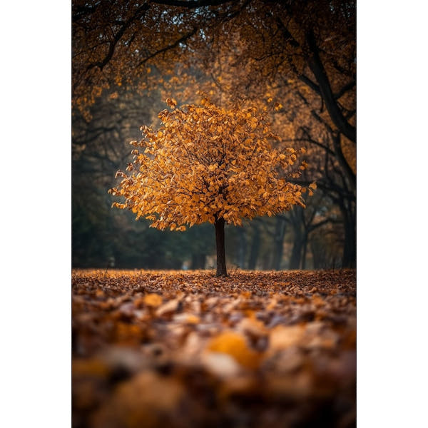 Trees in Autumn canvas