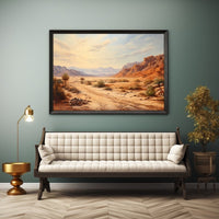 Thumbnail for Oil Painting Desert Landscape