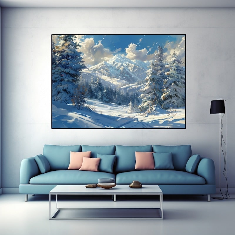 Landscape Oil Painting Image
