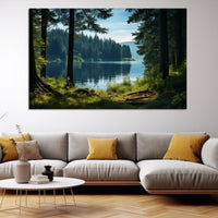 Thumbnail for Forest Landscape Canvas