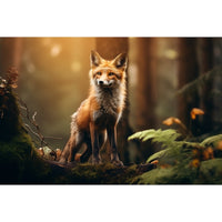 Thumbnail for Fox in Woods Canvas