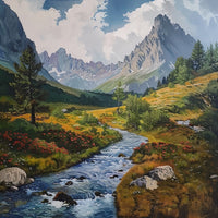 Thumbnail for Landscape Wall Painting