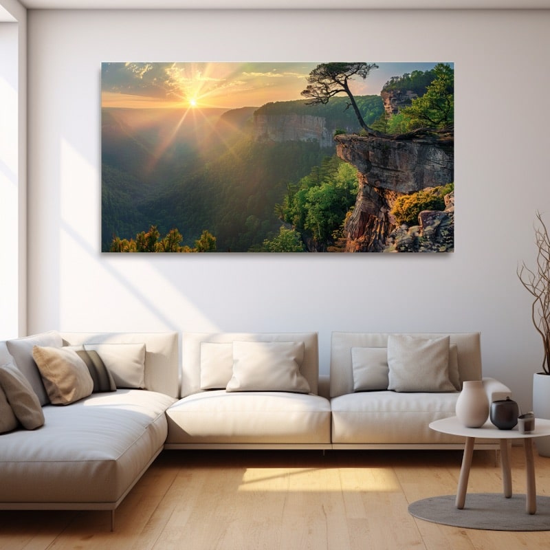 Panoramic Landscape Canvas Print