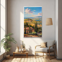 Thumbnail for Painting of Tuscany Landscape