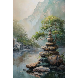 Japanese Art Landscape Canvas