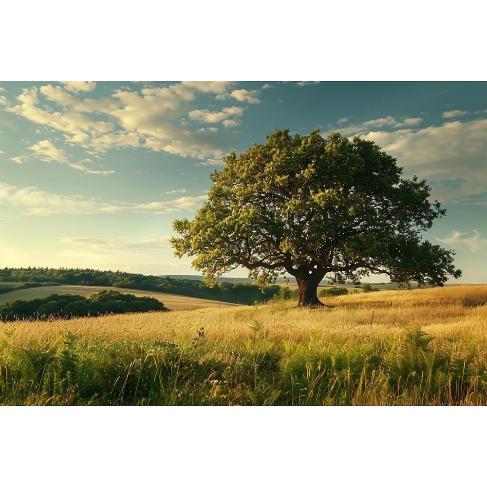Tree Landscape Painting