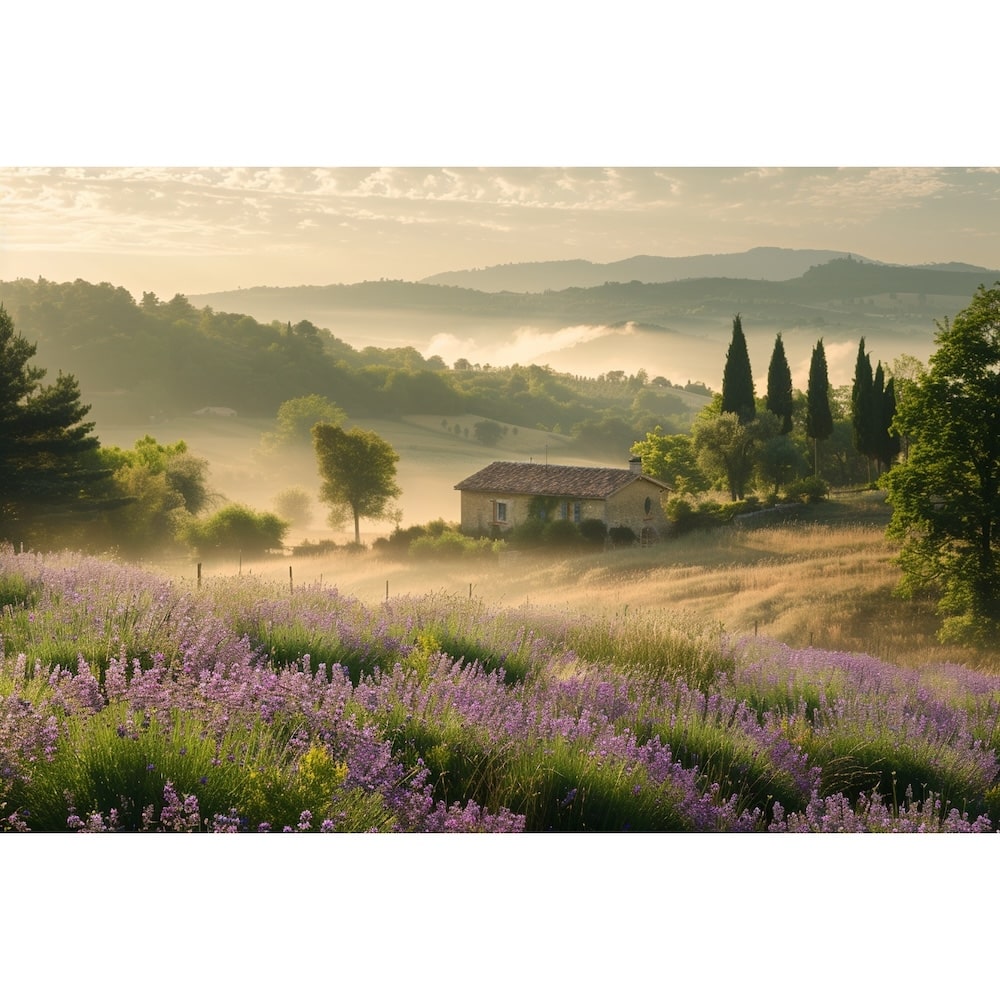 France Landscape Canvas