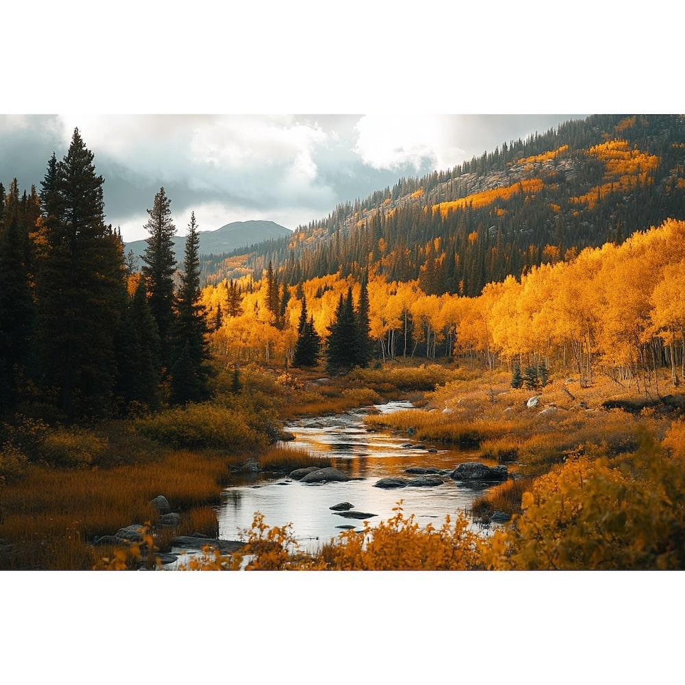 Golden Autumn canvas