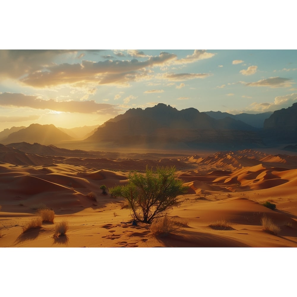 Barren Landscape Canvas