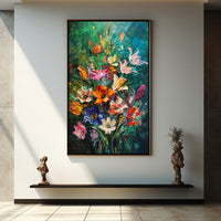Thumbnail for Flower Painting Acrylic on Canvas
