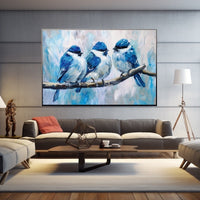 Thumbnail for Painting of Birds in Acrylic