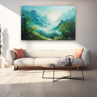 Thumbnail for Semi Abstract Acrylic Landscape Painting